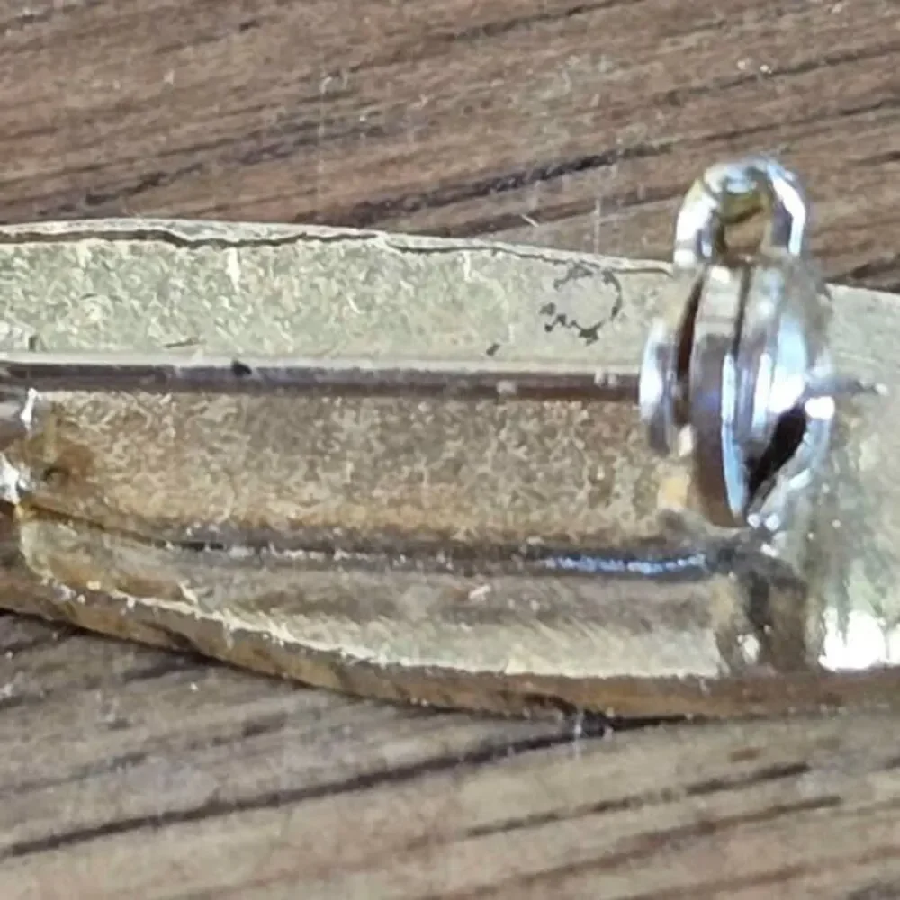Vintage Seaside Oregon Enamel Surfboard Lapel Pin Coastal Beach Souvenir Brooch